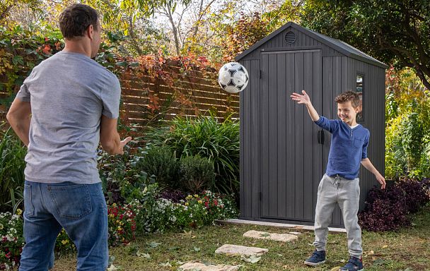 Сарай "Darwin 4*6" gray - Вид 3