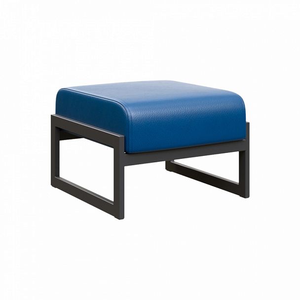 Банкетка одноместная "MODULE" MD.B1 Черный+синий - Вид 1