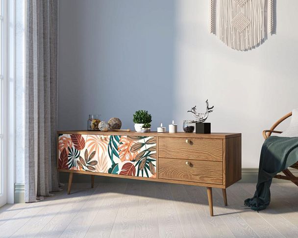 Комод Berber два ящика и две дверки 25 принт арт BB27/Print_25 - Вид 3