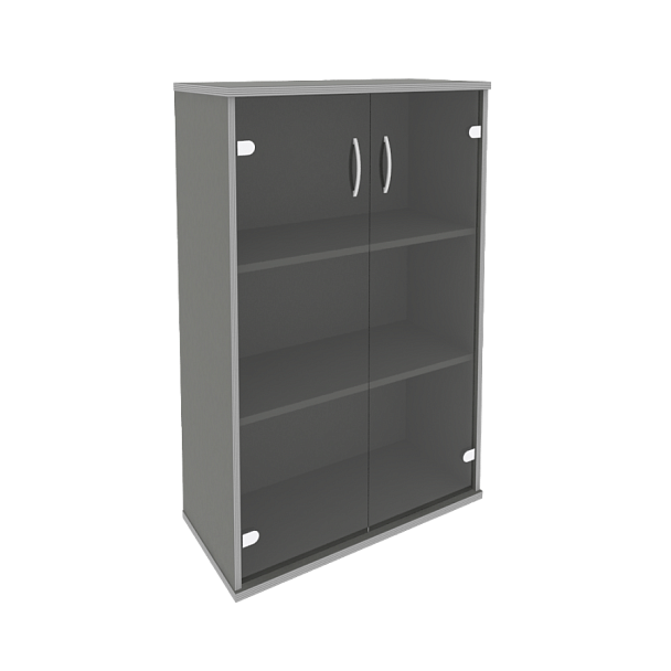 Riva Шкаф средний широкий А.СТ-2.4 Металлик 770*365*1215 - Вид 1