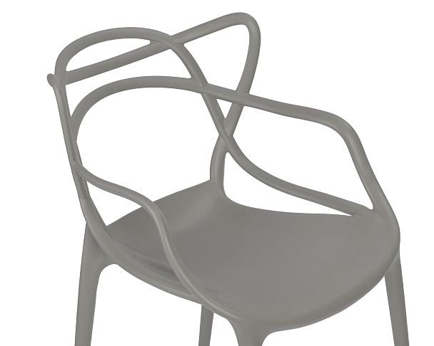 Набор 4 шт Стул обеденный DOBRIN MASTERS (светло-серый (GR-01)) - Вид 8