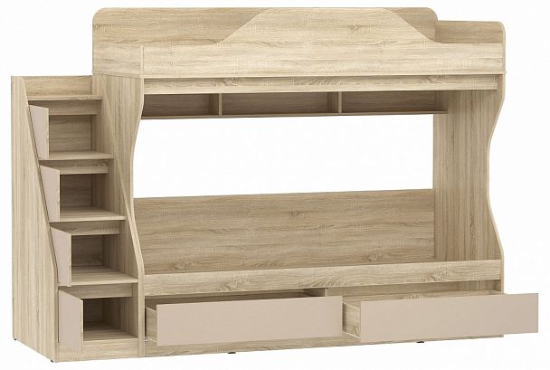 Кровать двухъярусная Акварель НМ 041.51 М2 - Вид 2