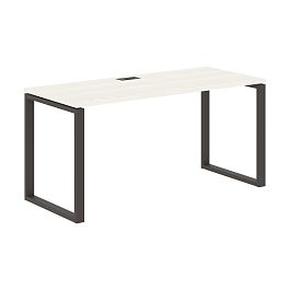 Стол прямой EQST 1567 Ясень Траун/Мокко 1560х670х750 EDIS - Фото предпросмотра
