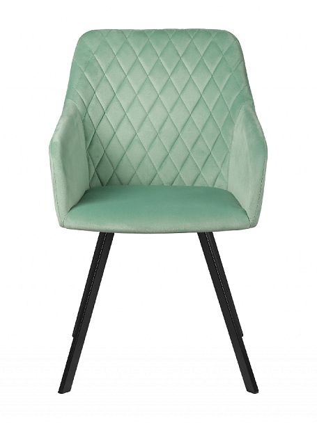 Комплект кресел Барли, Confetti aquamarine/черный, 4 шт. - Вид 2