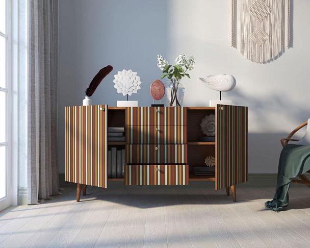 Комод Berber с ящиками 20 принт арт BB14/Print_20 - Вид 2