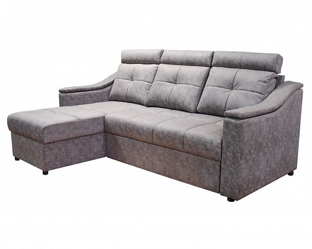 Угловой диван "Макс П8" ткань, дельфин - Вид 7