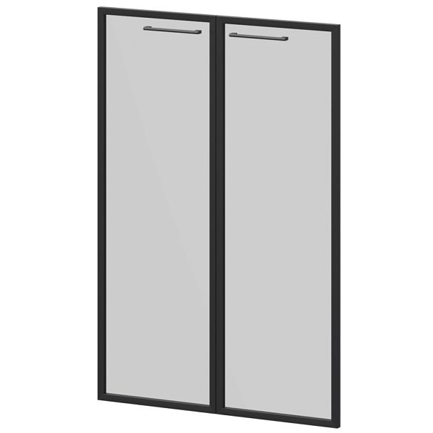 Фасады рамочные стеклянные KZF-38RS(Ч) Тонированный 784x20x1158 Кортез - Вид 1