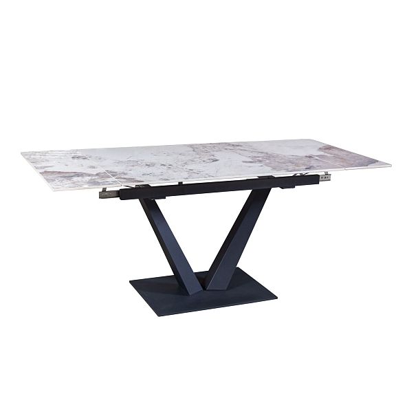 Стол раскладной Malibu (120+30+30), керамика глянцевая Pandora - Вид 9