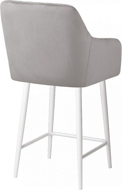 Комплект полубарных поворотных кресел Барли К, Confetti silver/белый, 3 шт. - Вид 5