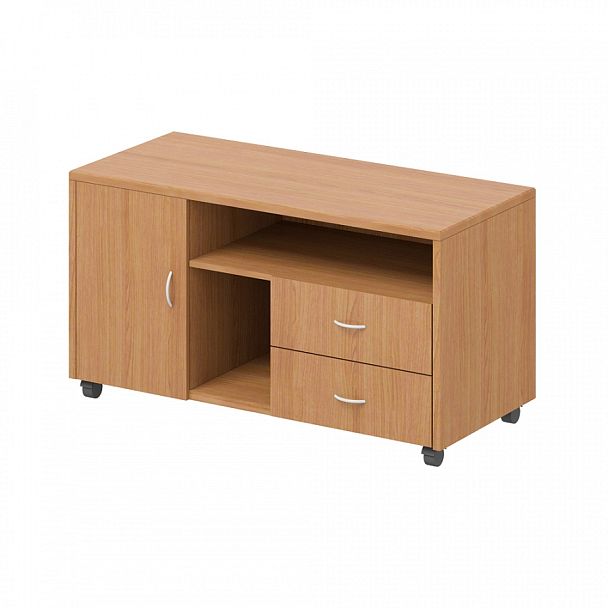 Тумба сервисная "Система-M"  ПК-ССМ-ТМВ122Х53У/35-В3-24 ольха шагрень - Вид 1