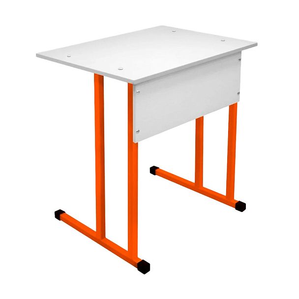 Стол ученический Квадро 1М (Н), одноместный, нерегулируемый (дополнительные цвета RAL), гр.6 - Вид 1