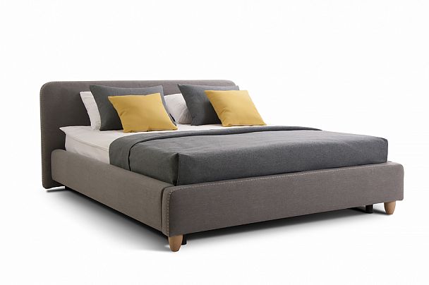 Кровать "Норвегия" серая - Вид 2