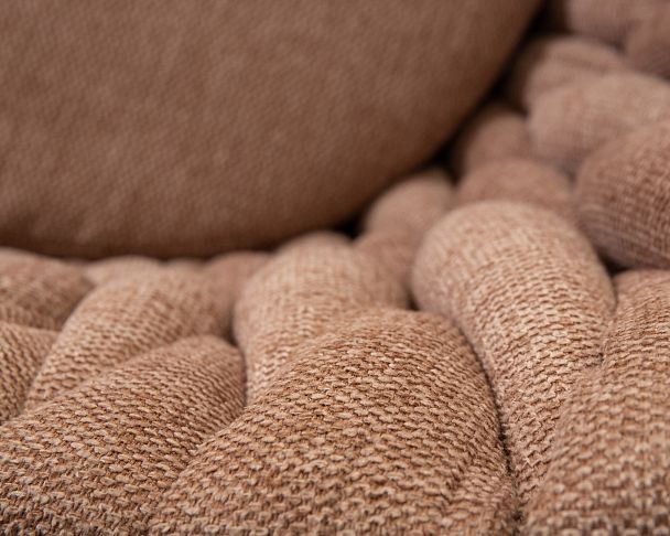 Стул обеденный DOBRIN MATILDA (коричневая ткань (LAR 275-3)) - Вид 9