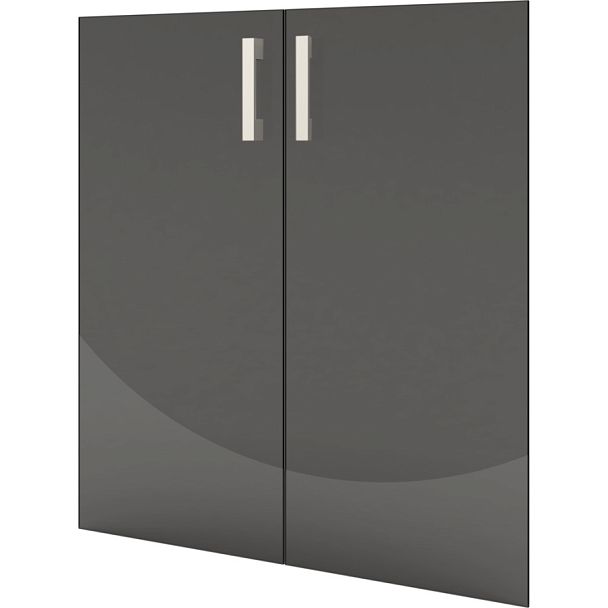 Комплект стеклянных дверей А-302.С.Ф Тонированный 710x4x760 Арго - Вид 1