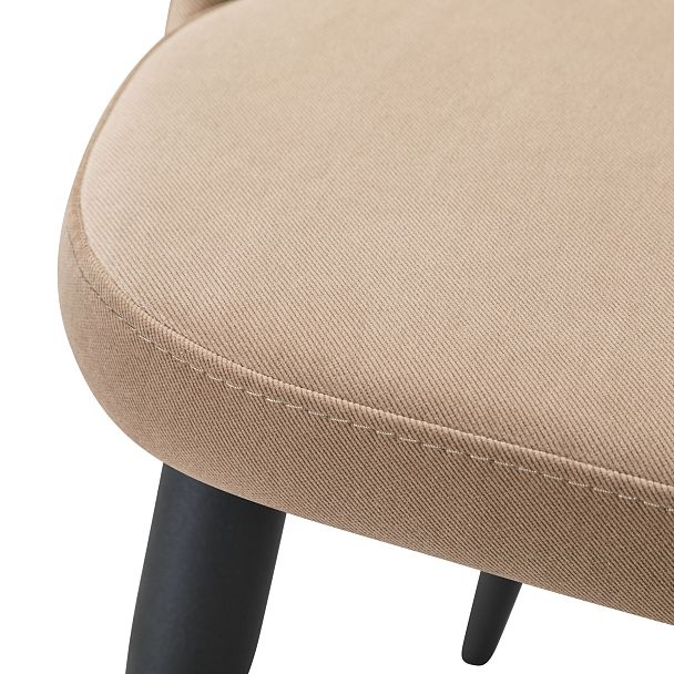 Стул Lars Diag beige/черный - Вид 6