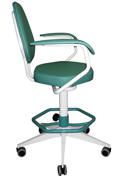 Кресло на винтовой опоре М106 с подлокотниками - Вид 2