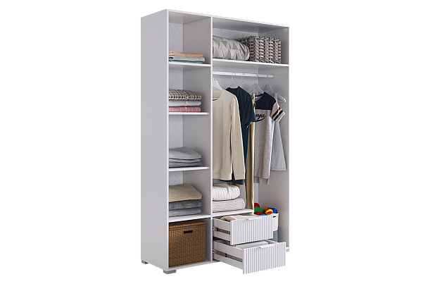 Зефир Шкаф трехдверный 109.02 UL.109-M.103.02.3262 - Вид 7