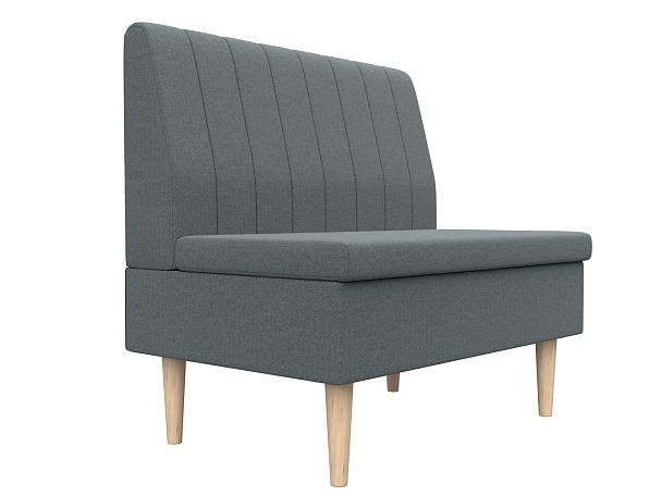 Диван прямой Мини Рогожка серый - Вид 4