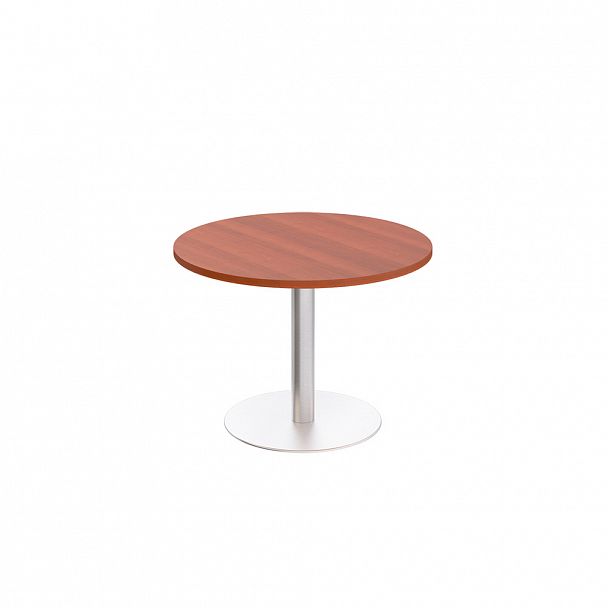 Стол для переговоров круглый на опоре-колонне "Патриот" ПТ ОМ 141 орех миланский - Вид 1