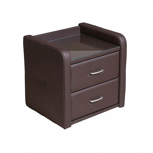 Тумба прикроватная "Беатрис" шоколад - Вид 1