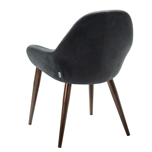 Кресло Kent Diag grey/т.орех - Вид 4