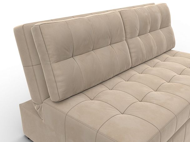 Диван прямой Лига-107 (140) Велюр бежевый - Вид 4
