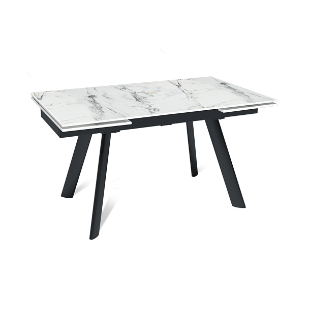 Стол раскладной Stone (140+40+40), керамика глянцевая Ice Jade - Вид 1