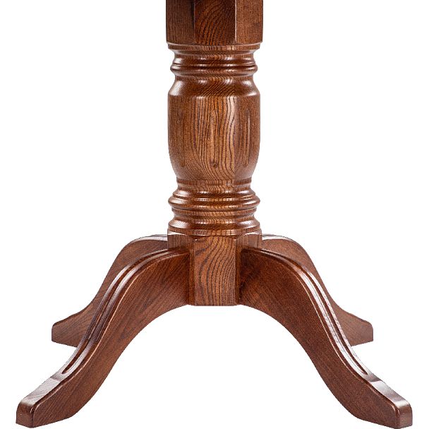 Стол деревянный раскладной Лорель D90 Миланский орех - Вид 6