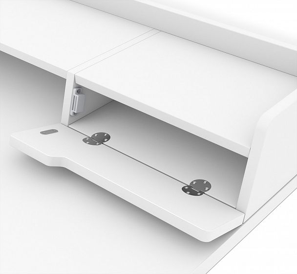 Столешница с ящиками Sheffilton SHT-TT31 120/65 ЛДСП белый шагрень - Вид 5