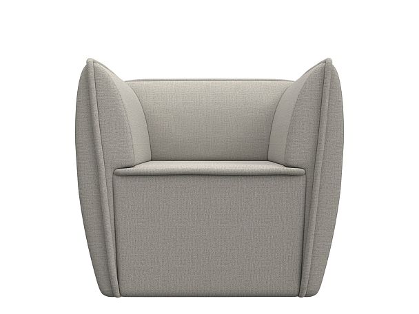 Кресло Бергамо Рогожка бежевый - Вид 2