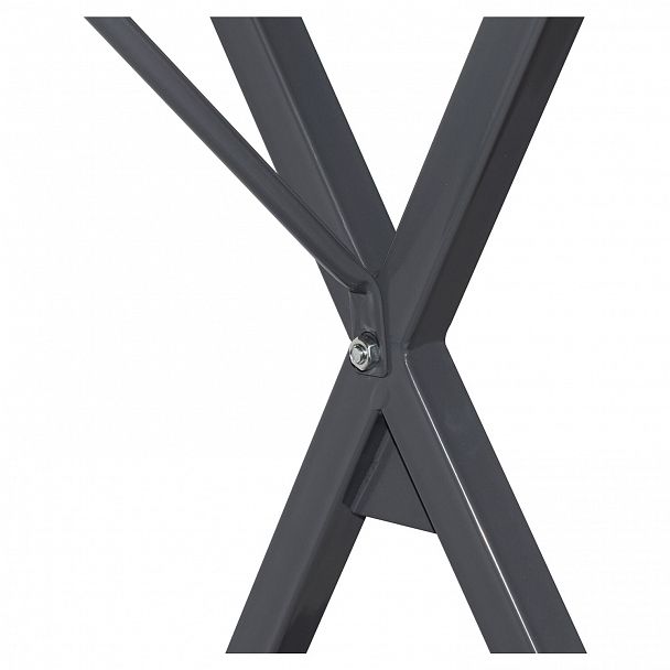 Стол на металлокаркасе BRABIX "LOFT CD-007", 800х500х840 мм, органайзер, комбинированный, 641227 - Вид 9