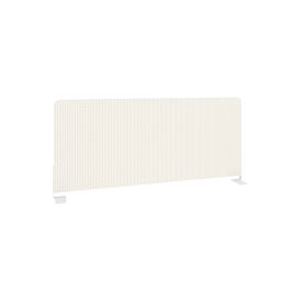 Metal System Экран тканевый боковой Б.ТЭКР-90 Белый/Белый металл 900*390*22 - Фото предпросмотра