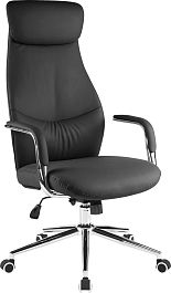 Кресло руководителя Everprof Bell (Бэлл) Экокожа Черный - Фото предпросмотра