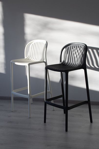 Стул барный Sheffilton SHT-S182-1 белый - Вид 8