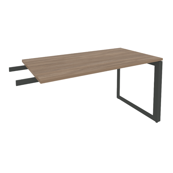 Onix Direct Брифинг-приставка на О-образном м/к O.MO-BR-13 Дуб аризона/Антрацит металл 1380*720*750 - Вид 1