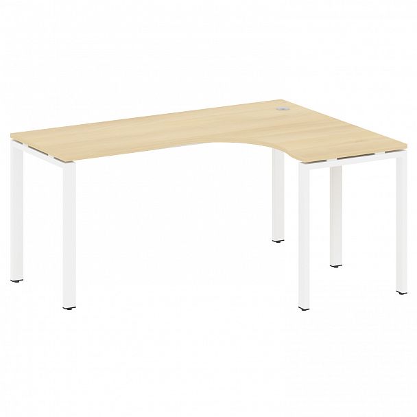 Стол "Metal System" БП.СА-4 акация/белый - Вид 1