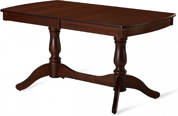 Стол деревянный раздвижной Брэйт 120(160)х80х76 Античный орех - Вид 3