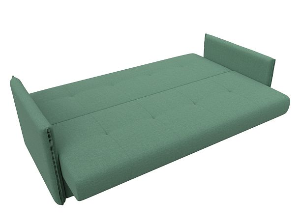 Диван-книжка Лига-018 Рогожка зеленый - Вид 8