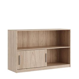 Стеллаж низкий, древесный Asti 135x45x85,8 вяз - Фото предпросмотра