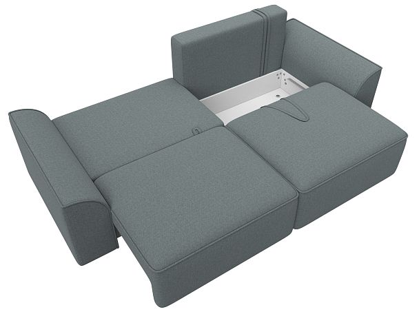 Диван прямой Лига-048 НПБ Рогожка серый - Вид 9