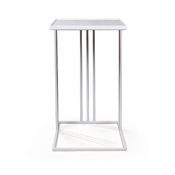 Журнальный столик Stone 026, керамика белая (арт. A026.D01) - Вид 3