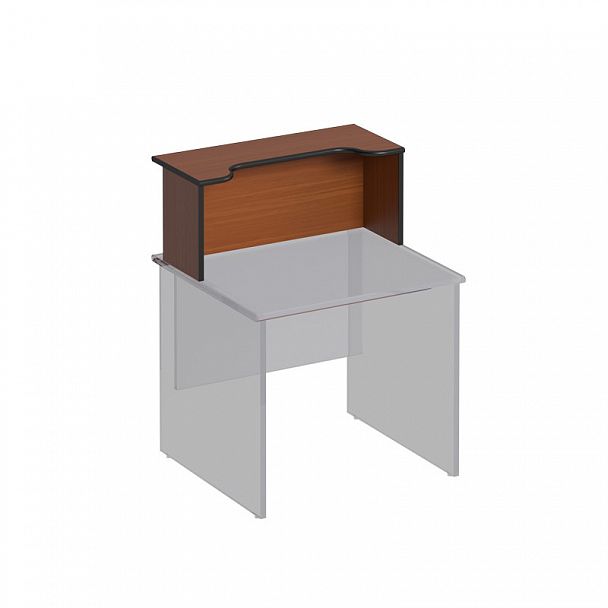 Надстройка к столу с вырезом "Дин-Р" ДР 467 французский орех - Вид 1