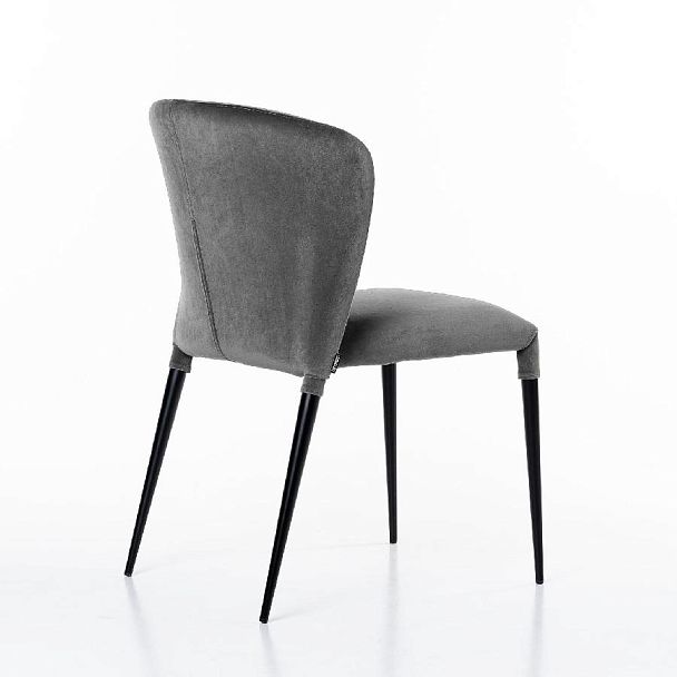 Стул Albert (Альберт), бархат серый 27 - Вид 8