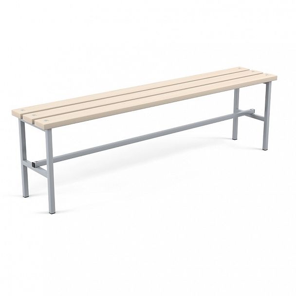 Скамейка с деревянным сиденьем 800 - Вид 1