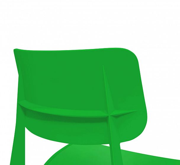 Стул Sheffilton SHT-S110-P зеленый/зеленый, стопируемый - Вид 7