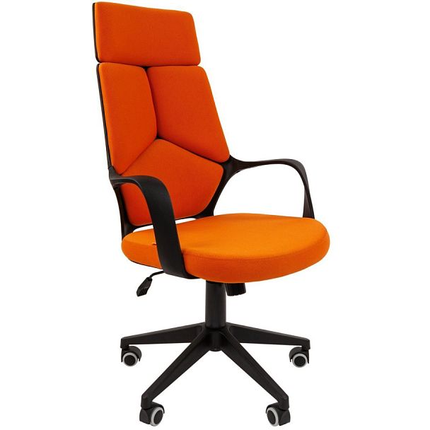 Кресло CHAIRMAN 525, ткань, оранжевый - Вид 1