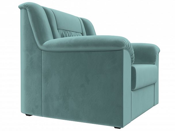 Кресло Карелия (полностью велюр бирюзовый) - Вид 3