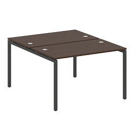 Metal System Quattro Р. ст. на П-образном м/к 40БП.РАС-СП-2.2 Венге/Антрацит металл 1200*1475*750 - Фото предпросмотра