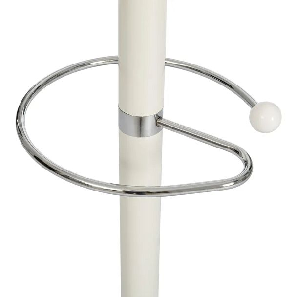 Вешалка Бара/Bara (мод.GH-8606), металл/хром/мрамор, White (Белый) / White (Белый) - Вид 2
