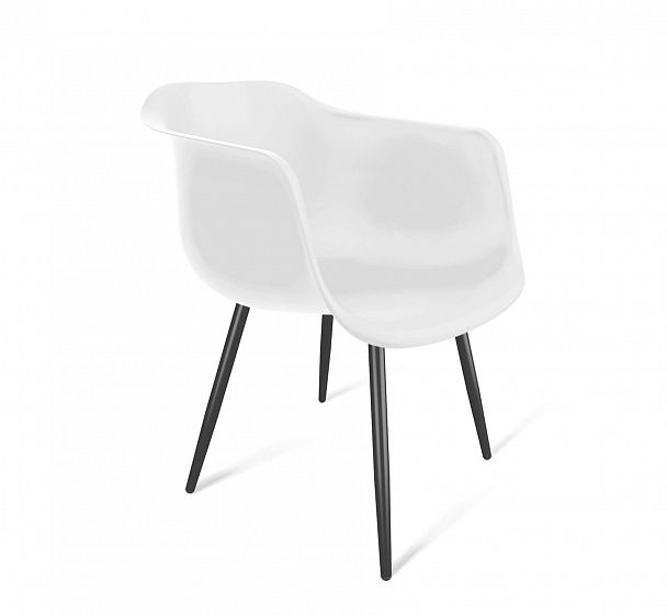 Стул Sheffilton SHT-ST31/S95-1 белый/черный муар - Вид 2